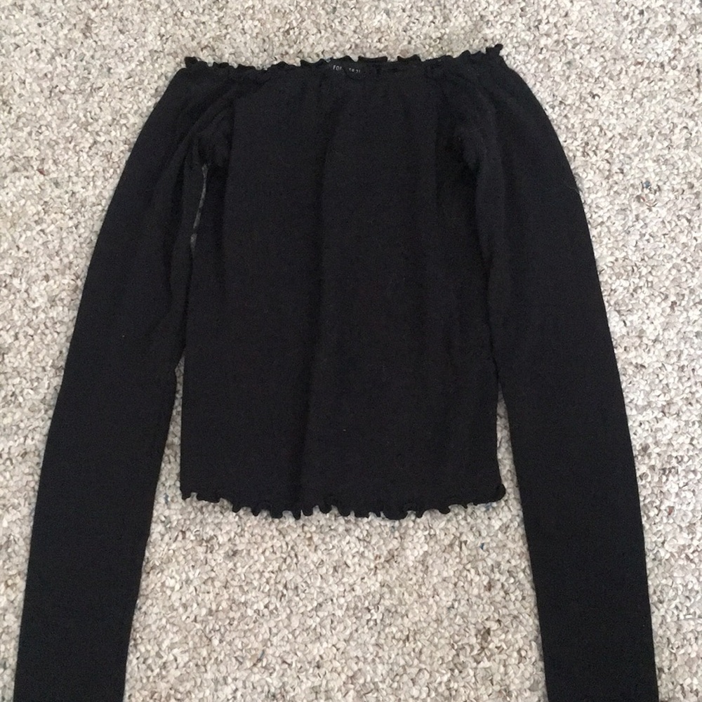 off the shoulder shirt